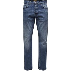 Only & Sons ONSAVI Comfort DM 4935 Jeans NOOS byxor, mörk medium blå denim, 30/34, Mörk medium blå denim, 30W / 34L Only & Sons ONSAVI Comfort DM 4935 Jeans NOOS byxor, mörk medium blå denim, 30/34, Mörk medium blå denim, 30W / 34L