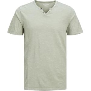 JACK & JONES JACK&JONES JJESPLIT Neck Tee SS NOOS, Isberggrön, XL JACK & JONES JACK&JONES JJESPLIT Neck Tee SS NOOS, Isberggrön, XL