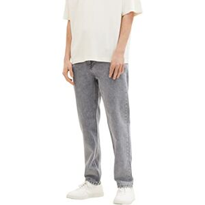 TOM TAILOR Denim herr Jeans med lös passform 1036262, 10217 – Använd blekt grå denim, 31W / 32L TOM TAILOR Denim herr Jeans med lös passform 1036262, 10217 – Använd blekt grå denim, 31W / 32L
