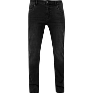 Urban Classics Herr stretch denim byxor jeans, Svart tvättad, XXL Urban Classics Herr stretch denim byxor jeans, Svart tvättad, XXL