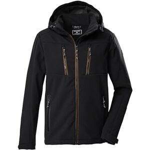 Killtec Softshelljacka för män med dragkedja huva KOW 79 MN SFTSHLL JCKT, svart, 3XL, 43323-000 Killtec Softshelljacka för män med dragkedja huva KOW 79 MN SFTSHLL JCKT, svart, 3XL, 43323-000