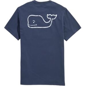 Vineyard Vines Vintage kortärmad t-shirt, med ficka blå, Blazer blå., S Vineyard Vines Vintage kortärmad t-shirt, med ficka blå, Blazer blå., S