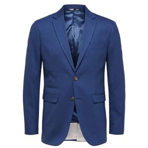 SELECTED HOMME SELETED HOMME SLHSLIM-Neil BLZ B NOOS kavaj för män, Blue Depths, 54, Blåa djup, 54 SELECTED HOMME SELETED HOMME SLHSLIM-Neil BLZ B NOOS kavaj för män, Blue Depths, 54, Blåa djup, 54