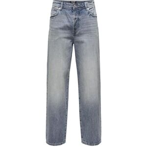 Only & Sons Onsfade Loose Sbg 2218 Tai DNM Jeans, Special Blue Grey Denim, 34 W x 34 L herr, Speciell blå grå denim, 34W / 34L Only & Sons Onsfade Loose Sbg 2218 Tai DNM Jeans, Special Blue Grey Denim, 34 W x 34 L herr, Speciell blå grå denim, 34W / 34L