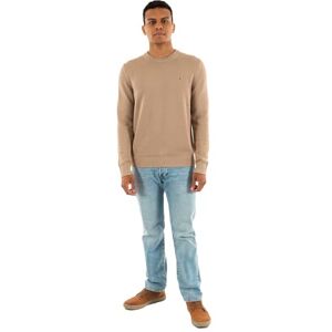 Tommy Jeans TJM Slim ESS tröja EXT DM0DM21787, beige, XL, Beige (kustbrungrått), XL Tommy Jeans TJM Slim ESS tröja EXT DM0DM21787, beige, XL, Beige (kustbrungrått), XL