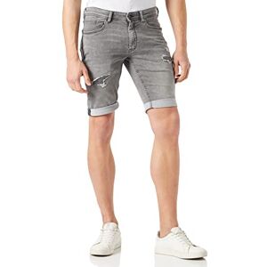 Teddy Smith Bermudas för män, GRÅ, 30W (Normal) Teddy Smith Bermudas för män, GRÅ, 30W (Normal)