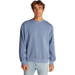 Calvin CK JEANS herr logotyp tejp crew neck J30J327230, blå (Tempest), L, Blå (Tempest), L Calvin CK JEANS herr logotyp tejp crew neck J30J327230, blå (Tempest), L, Blå (Tempest), L