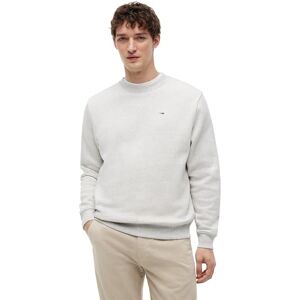 Tommy Jeans herr TJM REG S FLAG FLEECE CREW DM0DM20741PJ4007 pullover sweatshirt, grå (silvergrå ljung), XXXL, Grå (silvergrå ljung), 3XL stor Tommy Jeans herr TJM REG S FLAG FLEECE CREW DM0DM20741PJ4007 pullover sweatshirt, grå (silvergrå ljung), XXXL, Grå (silvergrå ljung), 3XL stor