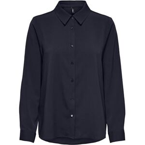 ONLY Onlnova Life Vis L/S New Grace Shirt, natthimmel, M ONLY Onlnova Life Vis L/S New Grace Shirt, natthimmel, M