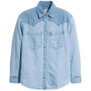 Levi's Teodora Western Shirt Dark Indigo – Worn IN, Done And Dusted 2, S Levi's Teodora Western Shirt Dark Indigo – Worn IN, Done And Dusted 2, S