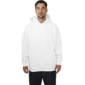 Urban Classics herr Blank Hoody Tröja med huva, white, XXL Urban Classics herr Blank Hoody Tröja med huva, white, XXL