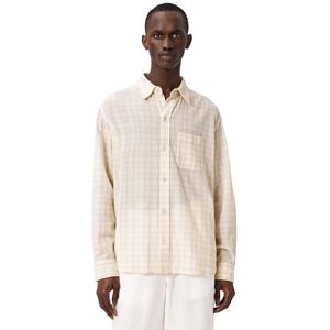 AllSaints Toya LS-tröja för män, sandstensbrun, L AllSaints Toya LS-tröja för män, sandstensbrun, L