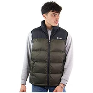 Schott NYC Utahv jacka för män, kaki, L Schott NYC Utahv jacka för män, kaki, L