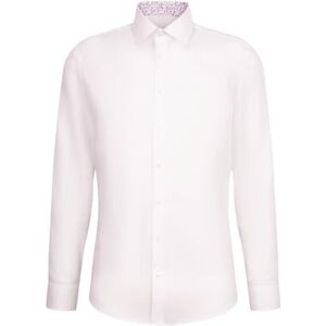 Seidensticker Silkesdekal herr business skjorta – slim fit – strykfri – Kent krage – långärmad – 100% bomull, Vit, 36 SE Seidensticker Silkesdekal herr business skjorta – slim fit – strykfri – Kent krage – långärmad – 100% bomull, Vit, 36 SE
