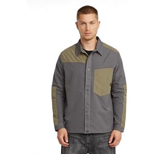 G-STAR One pkt relaxed pm shirt ls, Grå (Gs Grey D26156-d908-1260), XXL G-STAR One pkt relaxed pm shirt ls, Grå (Gs Grey D26156-d908-1260), XXL