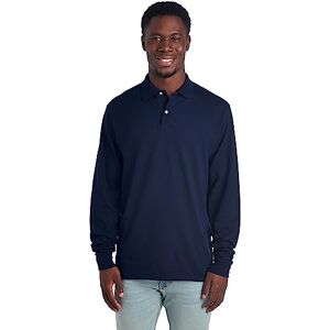 Jerzees mäns spotskärm långärmad polosporttröja Jerzees mäns spotskärm långärmad polosporttröja