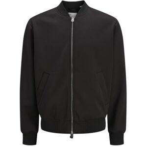 JACK & JONES Jcorecharge bomberjacka för män, svart, S JACK & JONES Jcorecharge bomberjacka för män, svart, S