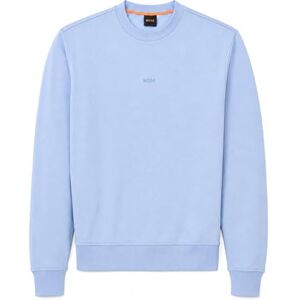 Boss Wesmallcrew sweatshirt för män, 470open blå, XL Boss Wesmallcrew sweatshirt för män, 470open blå, XL