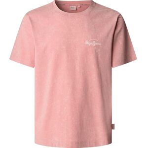 Pepe Jeans herr Terell T-Shirt, rosa (ASH rosa), L, Rosa (askrosa rosa), L Pepe Jeans herr Terell T-Shirt, rosa (ASH rosa), L, Rosa (askrosa rosa), L