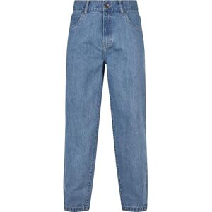 Southpole Herr spray logo denim byxor, retro medelblå, 31 Southpole Herr spray logo denim byxor, retro medelblå, 31