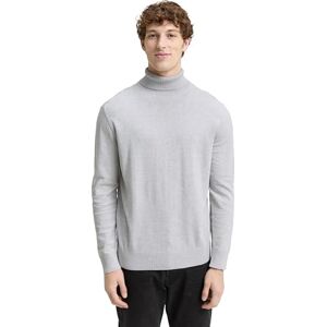TOM TAILOR Denim herrtröja, 15398 – ljussten grå melerad, L TOM TAILOR Denim herrtröja, 15398 – ljussten grå melerad, L