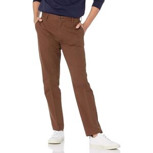 Amazon Essentials Herr Slim-Fit Skrynkelbeständig platt framsida Chino-byxa, brun, 42 B x 34 L Amazon Essentials Herr Slim-Fit Skrynkelbeständig platt framsida Chino-byxa, brun, 42 B x 34 L