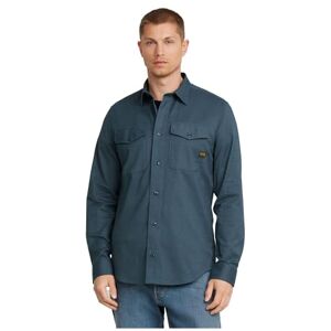 G-STAR RAW Marine Slim skjorta, Flerfärgad (Dk Sea Blue Micro Bt D24963-d787-g770), L G-STAR RAW Marine Slim skjorta, Flerfärgad (Dk Sea Blue Micro Bt D24963-d787-g770), L