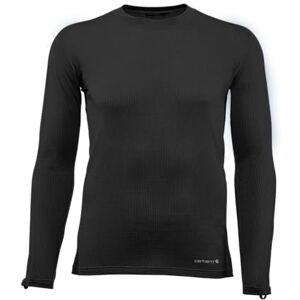 Carhartt Base Layer Herr Force lätt stretch-undertröja med rund hals baslayer skjorta, svart, stor Carhartt Base Layer Herr Force lätt stretch-undertröja med rund hals baslayer skjorta, svart, stor