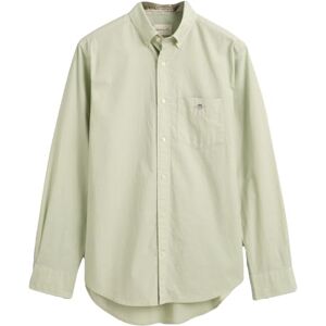 GANT Reg Poplin skjorta för män, milky matcha, XL GANT Reg Poplin skjorta för män, milky matcha, XL