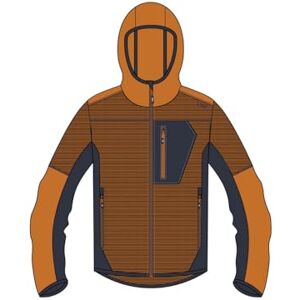 CMP Knit Tech herr fleecejacka med fast huva jacka herr CMP Knit Tech herr fleecejacka med fast huva jacka herr
