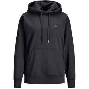 JJXX Jack & Jones Jxabbie RLX Ls Every Hood SWT Noos sweatshirt, Svart/tryck: vit logotyp, XL JJXX Jack & Jones Jxabbie RLX Ls Every Hood SWT Noos sweatshirt, Svart/tryck: vit logotyp, XL