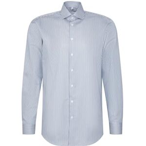 Seidensticker Silkesdekal 145080, normal passform, långärmad affärsskjorta, 48, Grön, 48 Seidensticker Silkesdekal 145080, normal passform, långärmad affärsskjorta, 48, Grön, 48