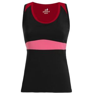 DEHA Eco-Wear Color Block axelband/cami-skjorta svart S DEHA Eco-Wear Color Block axelband/cami-skjorta svart S