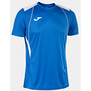 Joma Championship VII Royal Kortärmad T-shirt Vit Joma Championship VII Royal Kortärmad T-shirt Vit