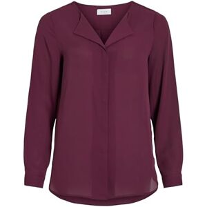 Vila Vilucy L/S Shirt – Noos, Fig, S Vila Vilucy L/S Shirt – Noos, Fig, S