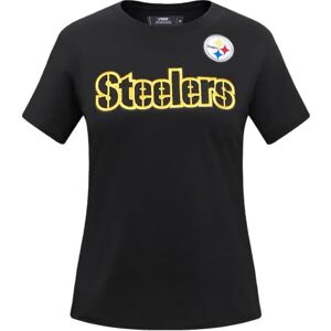 Pro Standard NFL Pittsburgh Steelers Classic Chenille Kortärmad Slim Tee Svart XL Pro Standard NFL Pittsburgh Steelers Classic Chenille Kortärmad Slim Tee Svart XL