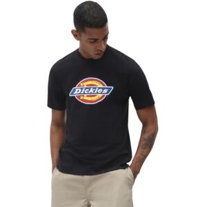Dickies Icon Logo T-shirt för män, svart, normal, Mångfärgad, XXL Dickies Icon Logo T-shirt för män, svart, normal, Mångfärgad, XXL