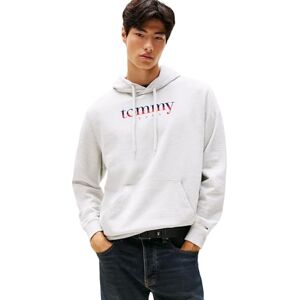 Tommy Jeans herr TJM REG DNA HOODIE EXT DM0DM22113, grå, L, Grå (Lt Grey Htr), L Tommy Jeans herr TJM REG DNA HOODIE EXT DM0DM22113, grå, L, Grå (Lt Grey Htr), L