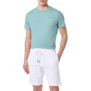 Teddy Smith S-narky SH Bermudashorts herr, Vitt och blått, L Teddy Smith S-narky SH Bermudashorts herr, Vitt och blått, L