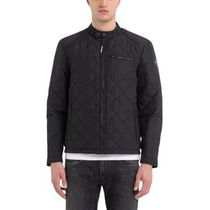 Replay Herrjacka, övergångsjacka, utan huva, Svart 098, 3XL Replay Herrjacka, övergångsjacka, utan huva, Svart 098, 3XL