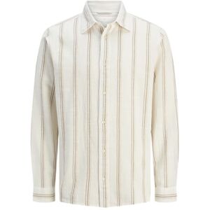 JACK & JONES Jprccregent Dobby L/S skjorta, Greige, XS JACK & JONES Jprccregent Dobby L/S skjorta, Greige, XS