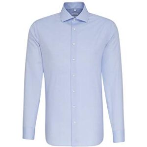 Seidensticker Herr Herren Business Hemd Slim Fit formell skjorta, Blå (Hellblau 11), 28 SE Seidensticker Herr Herren Business Hemd Slim Fit formell skjorta, Blå (Hellblau 11), 28 SE