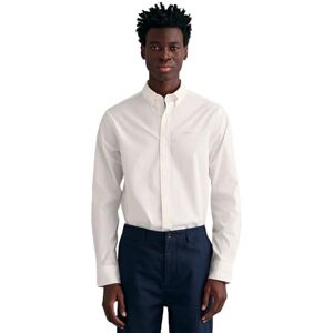 GANT Herr REG Pinpoint Oxford-skjorta klassisk skjorta, vit, standard, Vit, M GANT Herr REG Pinpoint Oxford-skjorta klassisk skjorta, vit, standard, Vit, M