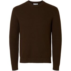 SELECTED HOMME SELECTED FEMME Slhdane Ls Knit Structure Crew Neck Noos, Halv kopp, XXL SELECTED HOMME SELECTED FEMME Slhdane Ls Knit Structure Crew Neck Noos, Halv kopp, XXL