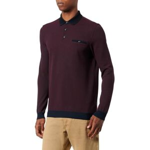 bugatti Herr polo 1:1 arm, Bordeaux-970, XXL bugatti Herr polo 1:1 arm, Bordeaux-970, XXL