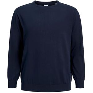 JACK & JONES Male Plus Size pullover Basic, marinblå blazer, 5XL JACK & JONES Male Plus Size pullover Basic, marinblå blazer, 5XL