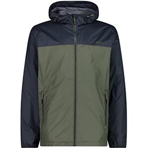 CMP Regnjacka för män med fast huva, Oil Green, 54 CMP Regnjacka för män med fast huva, Oil Green, 54
