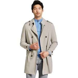 bugatti trenchcoat för män, ljusgrå-210, 50 bugatti trenchcoat för män, ljusgrå-210, 50