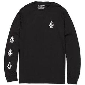 Volcom Iconic Deadly Stones långärmad T-shirt för män, Svart – ny, XXL Volcom Iconic Deadly Stones långärmad T-shirt för män, Svart – ny, XXL