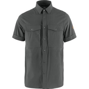 Fjällräven FJALLRAVEN 87939-030 Abisko Vandringströja SS M T-shirt herr mörkgrå storlek XL, dark grey, XL Fjällräven FJALLRAVEN 87939-030 Abisko Vandringströja SS M T-shirt herr mörkgrå storlek XL, dark grey, XL